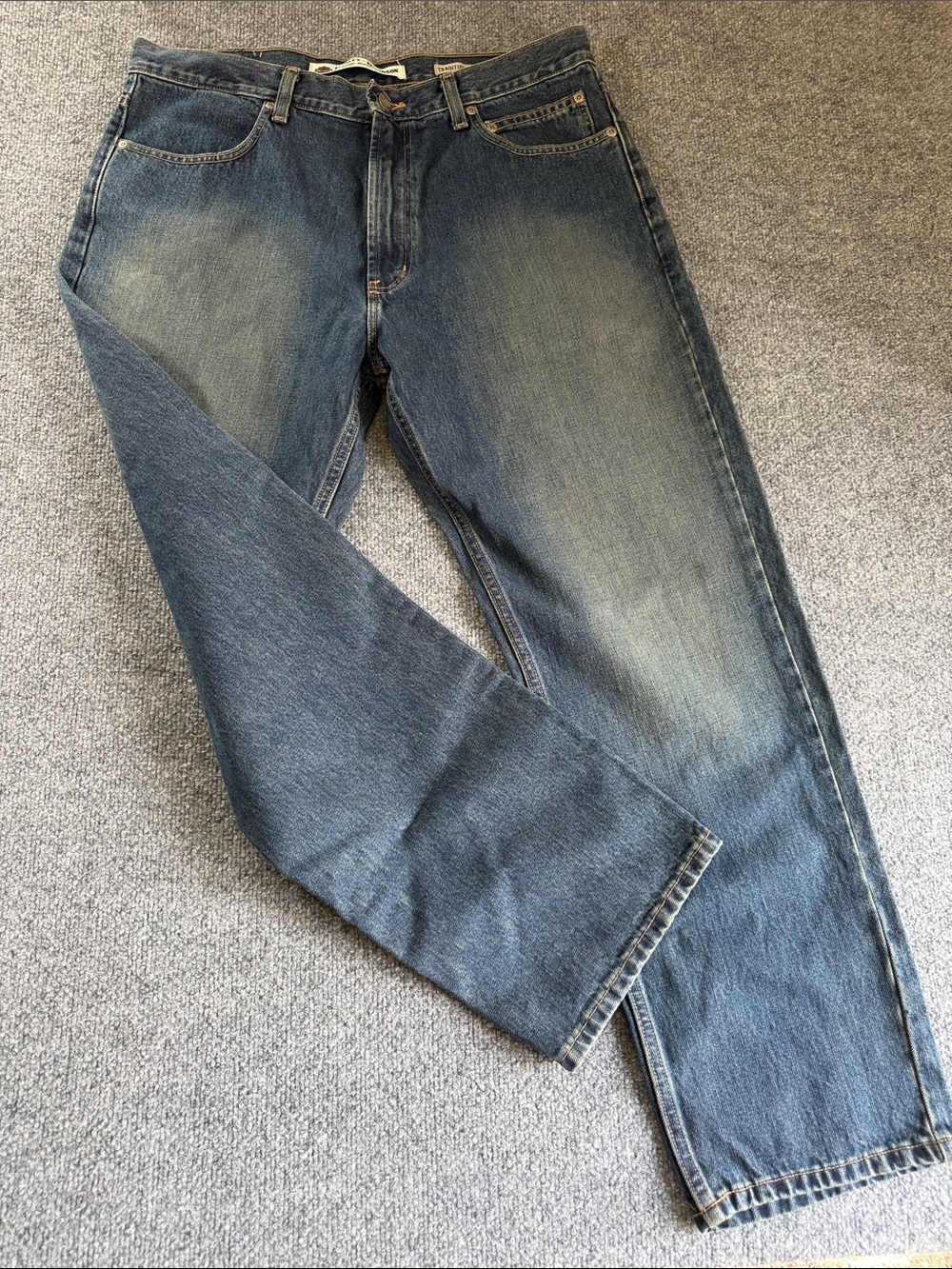 Harley Davidson Mens Traditional Jeans 36x30 Relaxed